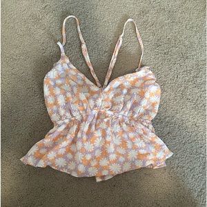 RSQ Tank top with cross straps